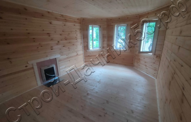 4 Брусовая баня  Б-12, 6х7,5м, 51 М², Тверская область, Конаковский район, СНТ Машиностроитель. (6)